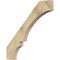 Ekena Millwork 4"W x 42"D x 42"H Balboa Rough Sawn Knee Brace, Douglas Fir BRC04X42X42BOA00RDF - alternate 1